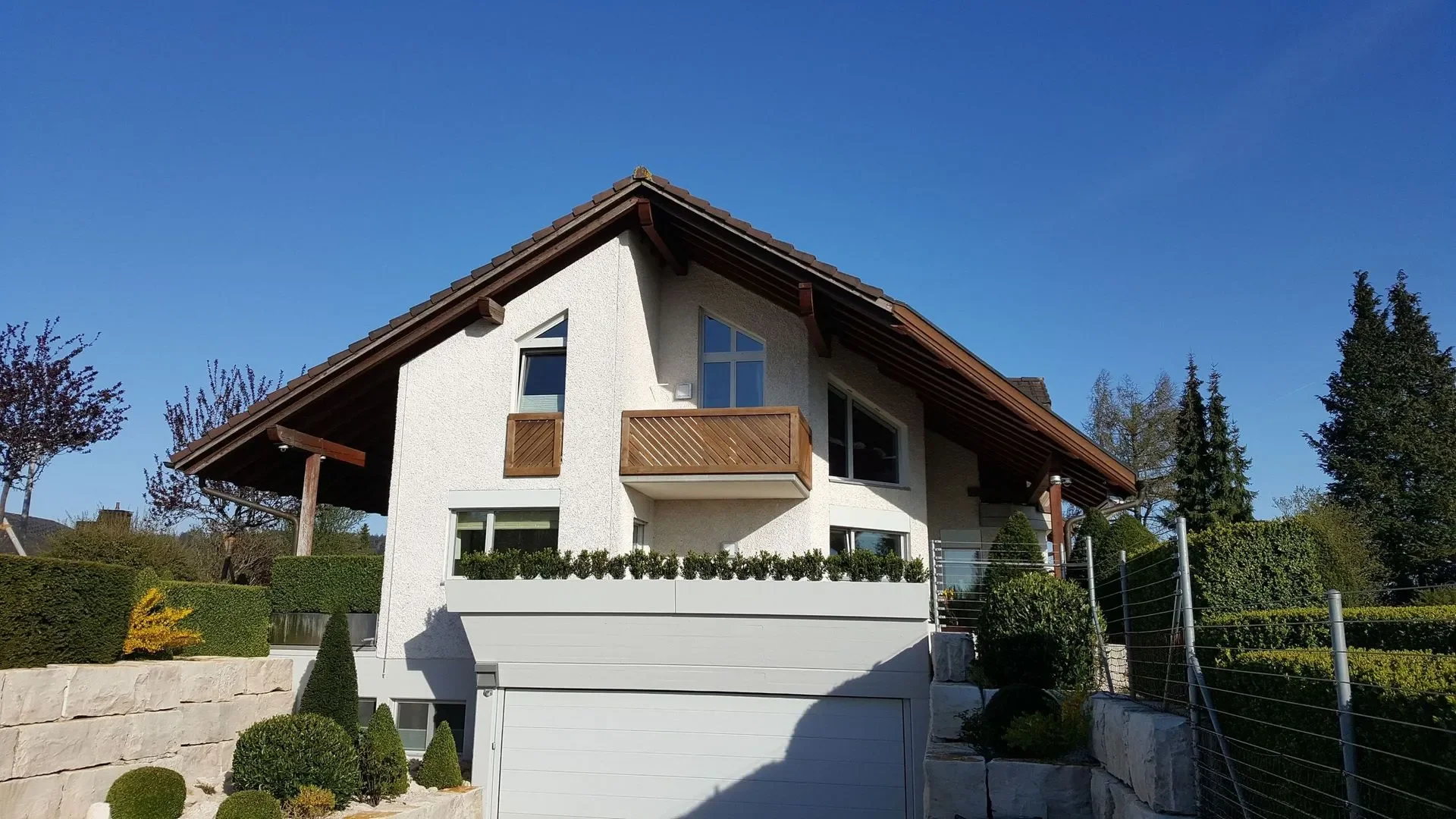 Einfamilienhaus – vorher der Ausführung